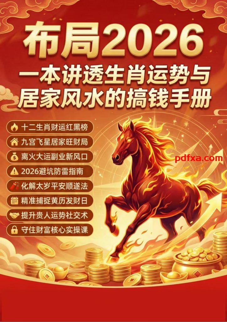 《布局2026：一本讲透生肖运势与居家风水的搞钱手册》
